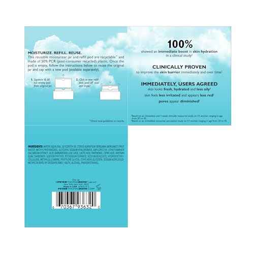 Peter Thomas Roth | Water Drench Hyaluronic Jelly Refillable Moisturizer | Hyaluronic Acid Cloud Cream, For Normal to Oily Skin, Fragrance-Free, Non-Comedogenic, Acne-Safe Moisturizer