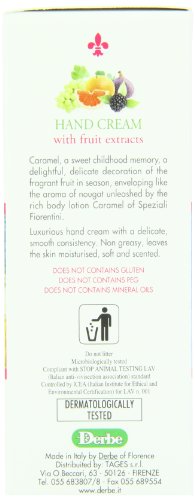 Speziali Fiorentini Caramel Hand Cream, 2.54 Ounce