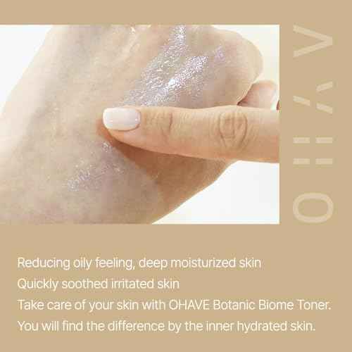 OHAVE Hydrating Facial Toner with Botanical Extracts ? Soothing, Nourishing, and pH-Balancing ? Suitable for All Skin Types, 150ml