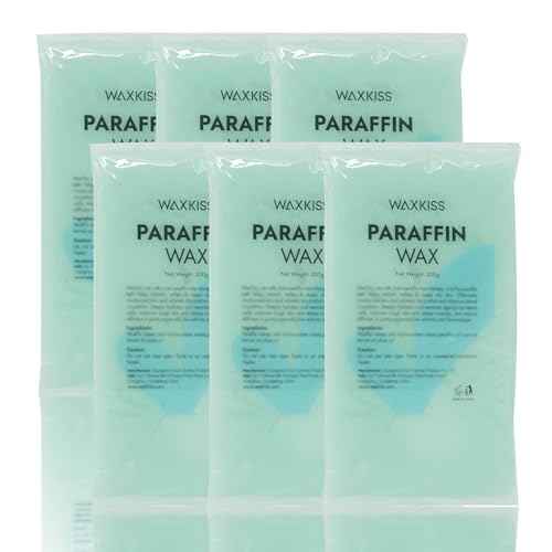 Paraffin Wax Refills for Hands and Feet 6 packs Paraffin Blocks for Professional Paraffin Wax Bath Machine Hydration
