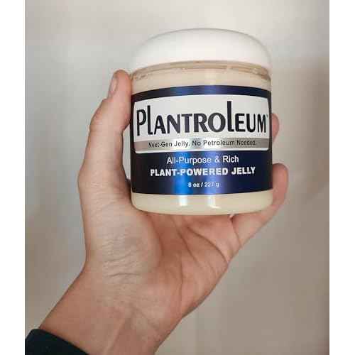 Beesaluxe Plantroleum | Next-Gen Plant-Powered Jelly | No Petroleum Needed | All-Purpose Moisturizer & Skin Protectant (8 Ounce)