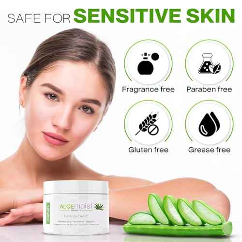 Organic Aloe Vera Lotion - Face & Body Moisturizing Cream with Natural Aloe Vera, Vitamin E Oil, Vitamin C, Retinol Cream, Shea Butter ? Anti Aging Face Moisturizer for Women, Dry Skin (2 oz)