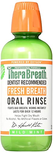 TheraBreath Oral Rinse with Dosage Cap-16 oz