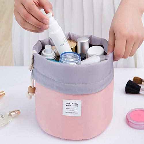 INVODA Drawstring Cosmetic Bag 12PCS Travel Makeup Bag for Women Toiletry Bag Portable Drawstring Make up Organizer Bag for Travel (12PCS)