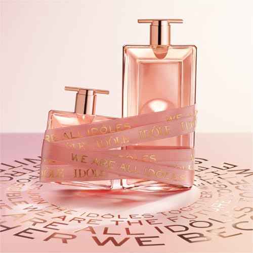 Lanc?me Id?le Aura Eau de Parfum - Long Lasting Fragrance with Notes of Rose, Jasmine & Salted Vanilla - Sunny & Floral Women's Perfume