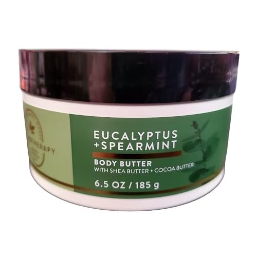 Bath and Body Works Eucalyptus Spearmint Aromatherapy Body Butter 6.5 Ounces