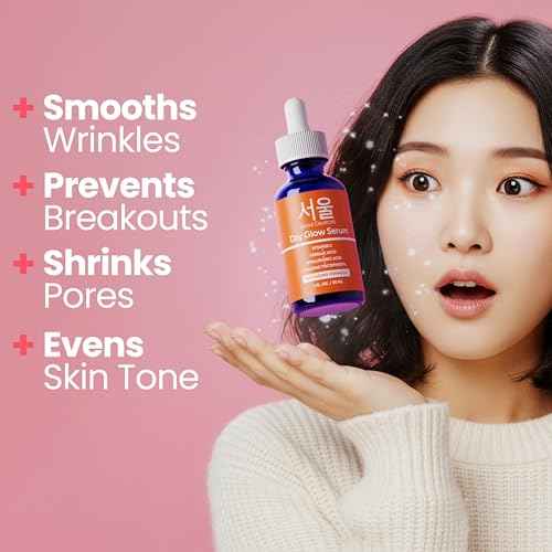 SeoulCeuticals Large 2oz Korean 20% Vitamin C Hyaluronic Acid Serum + CE Ferulic Acid - Potent Anti Aging Vit C, Anti Wrinkle K Beauty Skincare