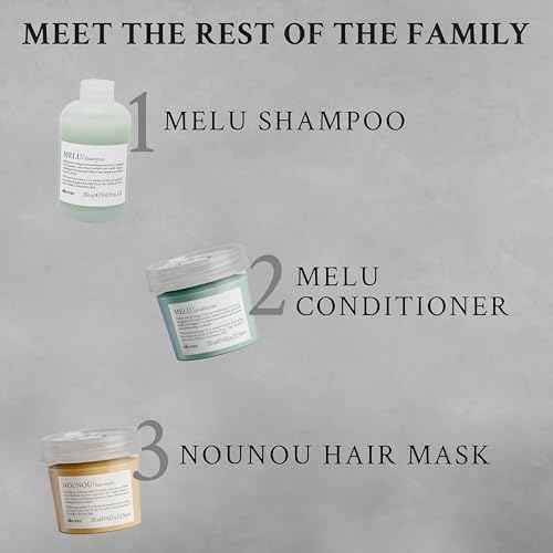 Davines MELU Hair Shield, Heat Protection, Soft And Shiny Results For All Hair Types, 8.42 Fl Oz