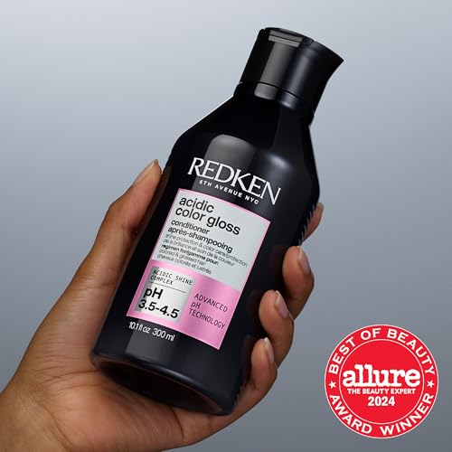 Redken Acidic Color Gloss Conditioner - Color Protection & Vibrancy, Salon-Grade Hair Shine, For Color-Treated Hair