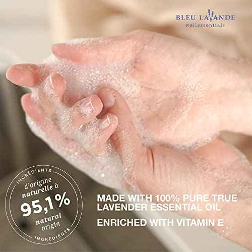 Bleu Lavande - Soothing Hand Care Aromatherapy Set ? Lavender Hand Soap & Lavender Hand Creams ? Infused with Premium and 100% Pure Lavender Essential Oil - Natural & Vegan Lavender Products