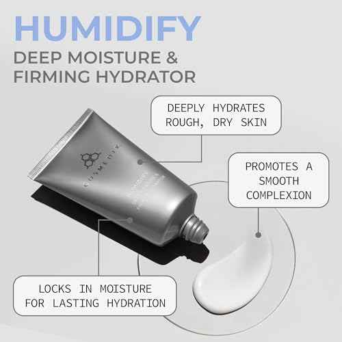 COSMEDIX Humidify Face Moisturizer for Women - Hydrating, Deep Moisturizing, Firming, Anti-Wrinkles Cream for Rough & Dry Skin - Facial Skin Care Products for Softer, Smoother, & Firmer Skin