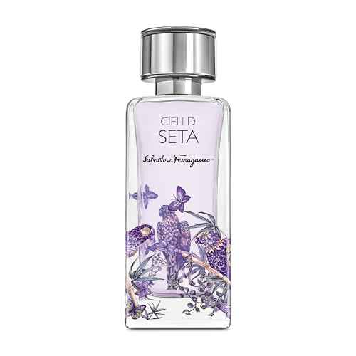 FERRAGAMO Cieli Di Seta Eau de Parfum, Genderless Perfume Spray, 3.4 Fl. Oz.