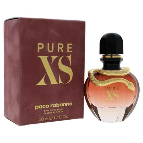 Paco Rabanne Pure XS Perfume For Women - Amber Floral Fragrance - Opens With Notes Of Popcorn And Vanilla - Blended With Coconut And Ylang-Ylang - Sensual Scent - Eau De Parfume Spray - 1.7 Oz