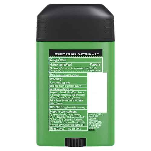Brut Deodorant Signature Fragrance 2.7 oz / 76 g (Pack of 6)