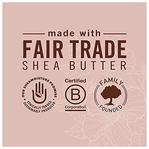 SheaMoisture Body Oil with Coconut & Hibiscus for Bath and Shower, Coconut Massage Oil & Coconut Body Oil, Shea Moisture Body Oil with Hibiscus Flower Extracts (2 Pack, 8 Oz Ea)