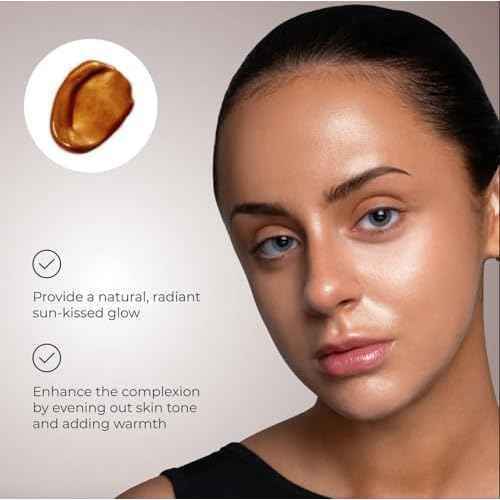 VivienneHu Bronzing Drops, 150g/5.3oz, with Hyaluronic Acid & Collagen, Vegan & Cruelty-Free, Liquid Bronzer, Creates A Sun-Kissed Glow, Pure Gold, Clean Clinical Skincare, Dermatologist-Tested