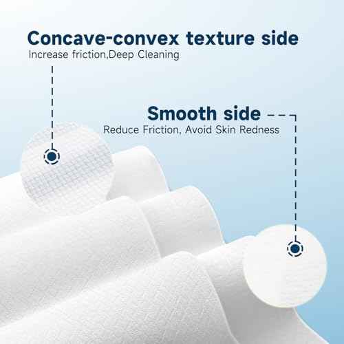 Face Towels, 10¡± x 12¡±, Face Towelettes Disposable, Extra Thick Soft and Absorbent for Sensitive Skin, Disposable Face Towel for Makeup Remover, Dry Wipes, 100 Count£¨2 Pack£©