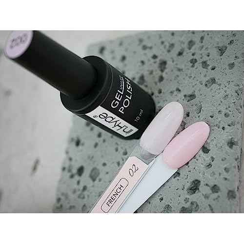IN.HYPE Gel Polish - UV/LED Cured Semi-Sheer Pink (French Nude #2)
