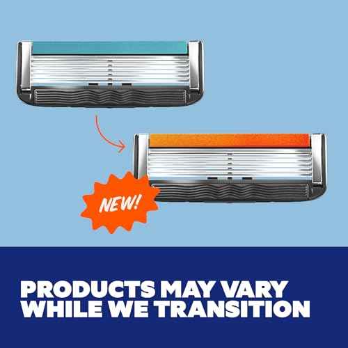 Dollar Shave Club | Travel Shave Set | 4 Extra Close Refill Cartridges, 1 Handle (Blue), 1 Razor Cover