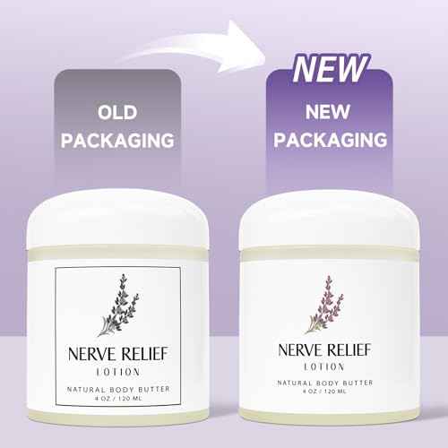 Neuropathy Cream, Nerve Relief Lotion Cream with Magnesium Chloride and Pure Ingredients Oasis for Feet Hands Non-Greasy for Day Night Bear in Mind Gifts for Mama Women Men, 2 Packs