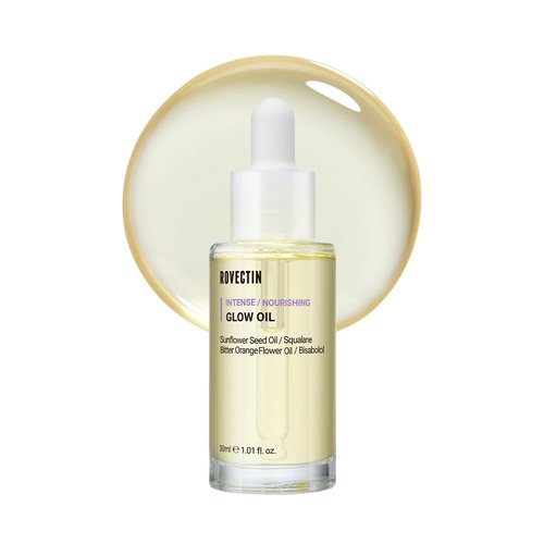 ROVECTIN Barrier Repair Face Oil - Neroli Oil, Antioxidant Anti-Aging Facial Oil | Fast Absorbing, Non-Greasy, Natural Glow for Dry and Sensitive Skin | Vegan, Korean Skincare (1.01 fl oz)