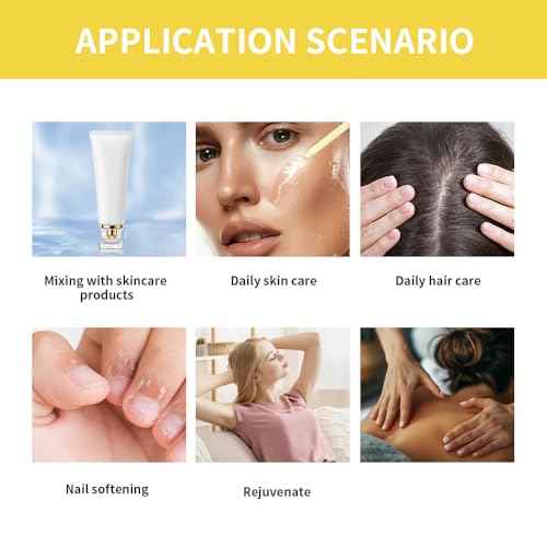 Organic Vitamin E Oil, Natural & Pure Moisturising Oil for Skin, Face, Nail, Hair, Improves Skin Texture and Elasticity, Reduce Dullness, Aging (1)
