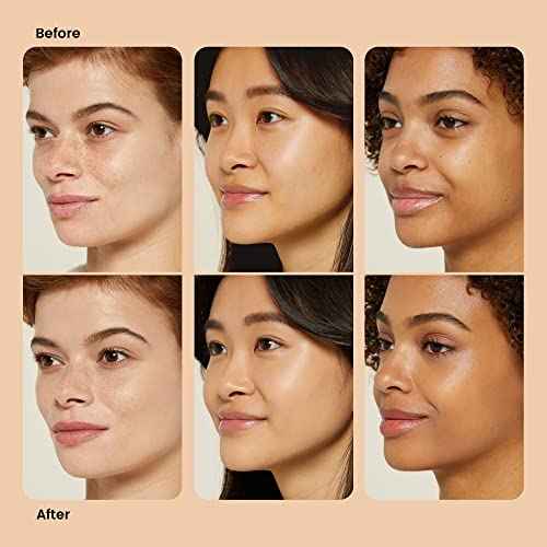 JOAH Perfect Complexion Cashmere Powder Foundation, Medium Face Coverage, Matte Finish, Korean Makeup, Compact Design For Oily & All Skin Types, 16 Hour Wear, Medium with Cool Undertones