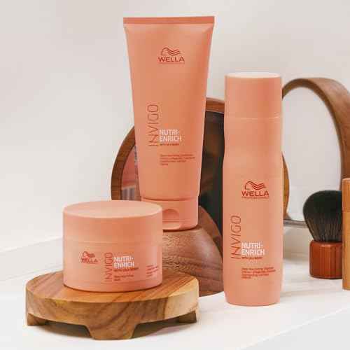 Wella Professionals Invigo Nutri-Enrich Shampoo| Professional Deep Nourishing Shampoo For Dry & Damaged Hair| 33.8 Fl Oz