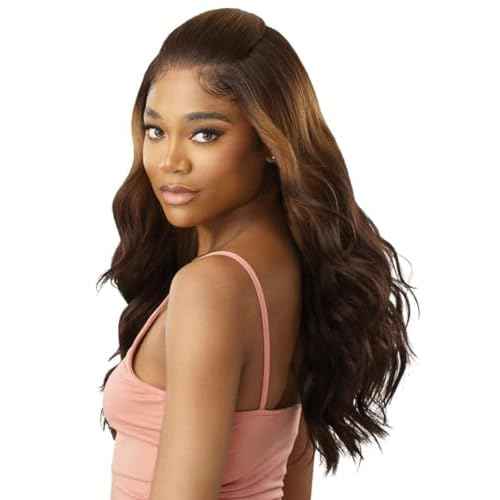 Outre Lace Front Wig - Perfect Hair Line 13X6 - Jaina (DRST BLACK PINK)
