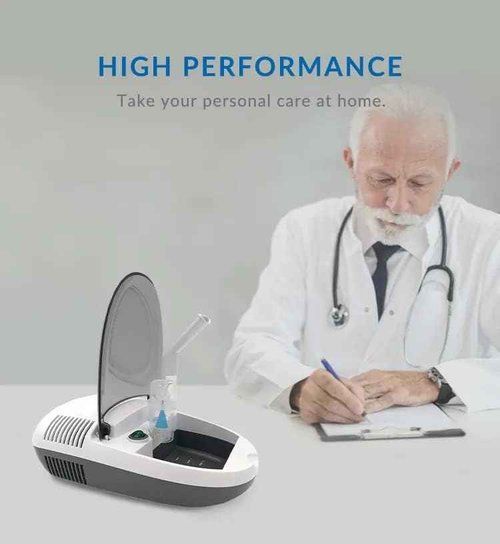 Hangsun Nebulizer Machine for Adults and Kids Daily Care at Home, Lightweight & Portable, Full Accessories