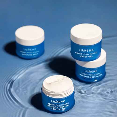 Lumene Nordic Hydra [Lahde] Intense Hydration Moisturizer - Lightweight Plumping Face Cream for Dry Skin - Enriched with Arctic Spring Water + Hyaluronic Acid for Instant Moisture (1.7 oz)