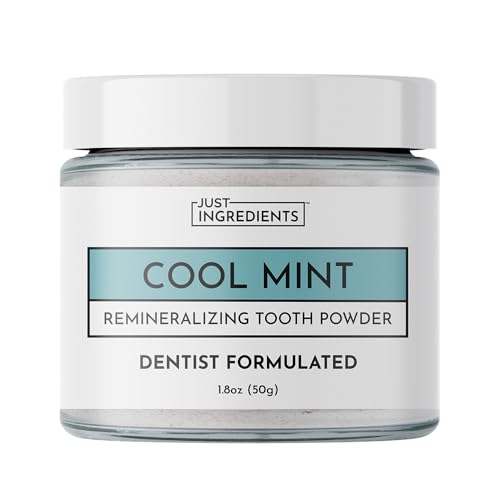Remineralizing Tooth Powder ? Fluoride-Free Oral Care ? Gently Cleans & Whitens ? Supports Strong Teeth & Fresh Breath ? Vegan, Non-GMO, Made with Real Food Ingredients (Regular, Remineralizing)