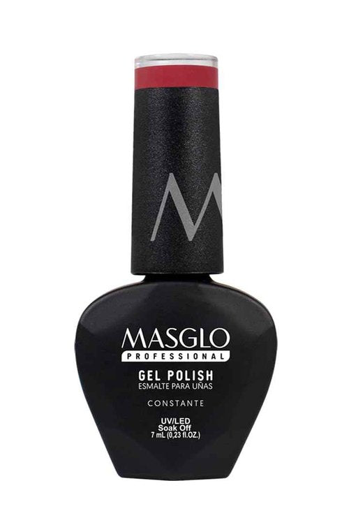MASGLO Gel Evolution and Gel Polish Kit Scarlet Charm 4 PCs (2 Gel Polish and 2 Gel Evolution) - Kit 3 tonos Gel Evolution y 3 tonos semipermanentes