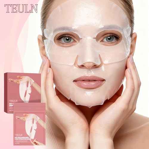Bio-Collagen Real Deep Mask, Hydrating Overnight Hydrogel Mask, Pore Minimizing, Elasticity Improvement, Korean Skincare (1)