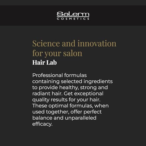 SALERM - Damaged Hair Mask - Multi-Proteins Hair Lab - 250 ml - Helps Replenish Natural Keratin - Adds Volume and Strength - Paraben-Free