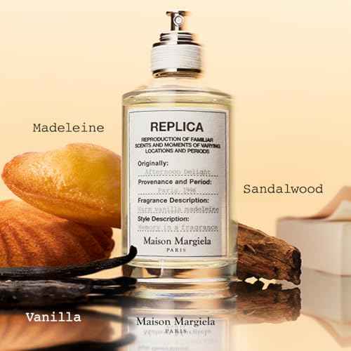 Maison Margiela - Replica - Afternoon Delight Eau de Toilette Gift Set - Warm & Cozy Fragrance - With Vanilla & Sandalwood - 1.0 Fl Oz & 0.3 FL Oz Travel Size