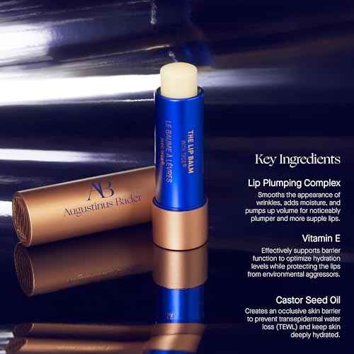 Augustinus Bader The Lip Balm ? Luxury Nourishing & Hydrating Treatment Balm ? Smooths, Softens & Restores Dry, Chapped Lips ? Lightweight, Long-Lasting Moisture ? 4 g / 0.14 oz