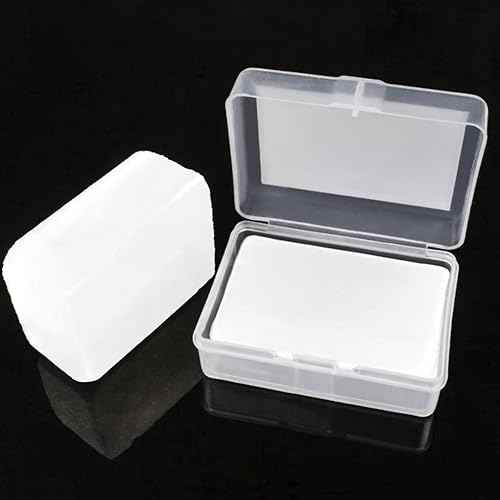 Jack Shaver¢ç Natural Alum Block in Plastic Case (100 g./3.7 oz.) Aftershave Blood Stopper Antiseptic Astringent Soothing Solution for Shaving Razor Burn Relief