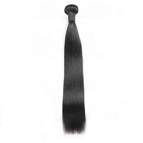 CHEEON 10A Straight Hair Bundles Brazilian Virgin Human Hair Bundles 16 18 20 Inch Unprocessed Straight Weave Bundles Natural Color