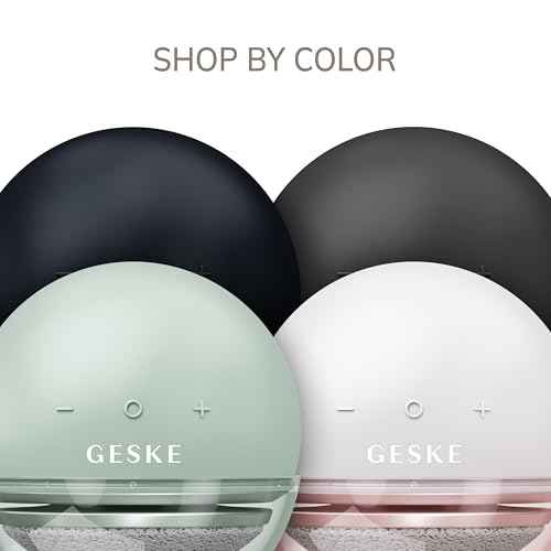 GESKE Electric Pumice Foot Smoothing Spinning Sphere | 8 in 1 | Electric Foot File & Exfoliator | 3 Pumice Stone Attachments | for Smooth Feet | Advanced Callus Removal |for Your Pedicure Set