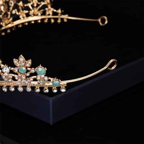 Kamirola - Queen Crown and Tiara Princess Crown for Women and Girls Crystal Headbands for Bridal, Wedding Gothic Halloween Costumes for Women Prom Christmas Halloween Birthday Prom Pageant Party£¨TR23£©