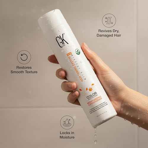 GK HAIR shampoo and conditioner set - Sulfate Free shampoo and Conditioner For Volumizing, Hydrating & Color Treated Hair-Made with Aloe vera, Parki Butter- Free of Parabens & Phthalates (10.1 Fl Oz)