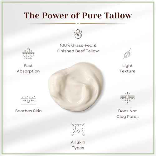 100% Grass-Fed Tallow Balm - Holiday Edition Gift-Set, Candy Cane & Cinnamon Sugar, Herb-infused for Men, Women, Psoriasis, Eczema, Dry Sensitive Mature Skin Value Size, 2 Pack