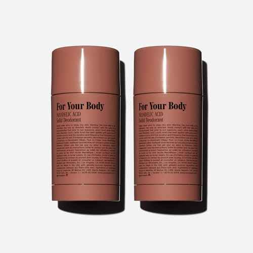 N?cessaire The Deodorant Olibanum | Natural Aluminum Free Deodorant For Women & Men. Extra Strength Treatment with Mandelic Acid. Free of Baking Soda, Ozokerite & Parabens (2x 75 g/2.5 oz)