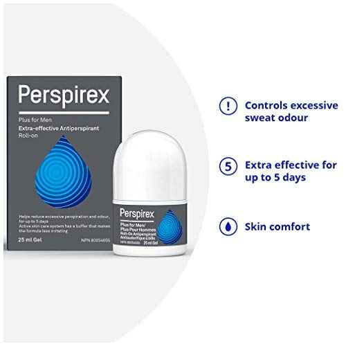 Perspirex Plus Men¡¯s Deodorant Antiperspirant ? Clinical Strength Deodorant for Men with Excessive Sweating ? High Performance, Long-Lasting Protection