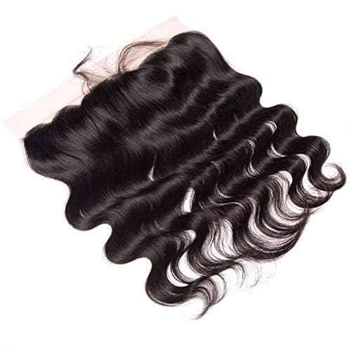 XSY 13x4 HD Lace Frontal Closure Ear To Ear Body Wave Human Hair Frontal Closures Virgin Brazilian Human Hair Invisible Clear HD Film Lace Frontal 14 Inch