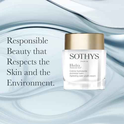 SOTHYS Hydrating Satin Youth Cream | Face Moisturizer with Hyaluronic Acid for Daily Youthful Hydration | Normal or Combination Skin
