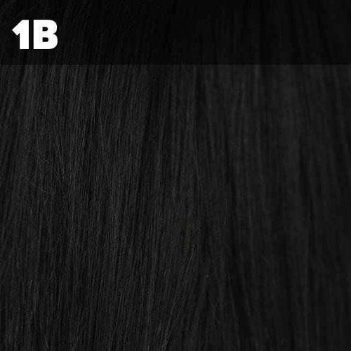 Vanessa AMA (1B Off Black) SHORT FRONT MEDIUM LENGTH STRAIGHT BACK WIG