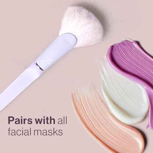Anisa Beauty Fan Mask Brush ? Soft, Wide Fan Brush for Even Application of Skincare Masks, Creams & Serums ? Ideal for All Skin Types