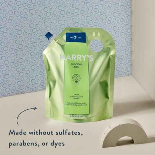 Harry's Men's Body Wash Refill, Grove Scent, 36 Fl Oz